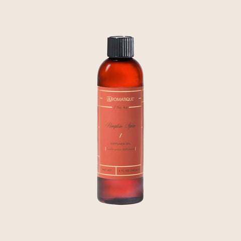 Aromatique Aromatique Pumpkin Spice Fragrant Diffuser Refill Oil 4 fl oz for Reed Diffuser Sets for Home Décor and Gift - DimpzBazaar.com