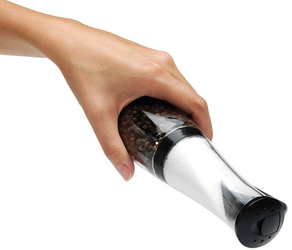 Chef'n Chef'n Bistro Combo Grinder (Black/Clear) - DimpzBazaar.com