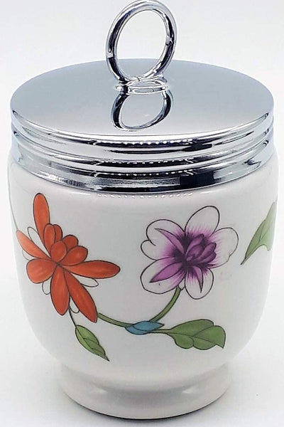 Royal Worcester Royal Worcester Double Egg King Size Coddler Astley Pattern - Lavender Floral-Rare and Beautiful - DimpzBazaar.com