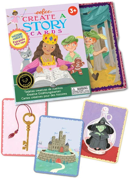 eeBoo eeBoo Create and Tell Me A Story Cards, Fairy Tale Mix-Up - DimpzBazaar.com