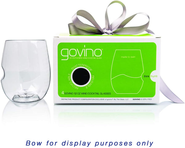 govino Govino 12 Ounce Dishwasher Safe Series Wine/Cocktail Glasses - DimpzBazaar.com