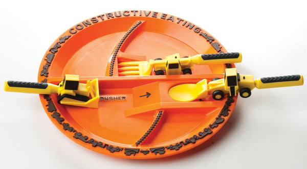 Constructive Eating Constructive Eating Construction Plate - DimpzBazaar.com