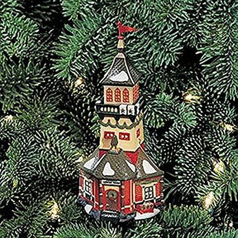 Department 56 Dept 56 Santa's Lookout Tower Ornament 98742 by Department 56 - DimpzBazaar.com