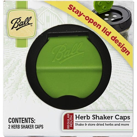 Ball Ball Herb Shaker Lids Plastic - DimpzBazaar.com