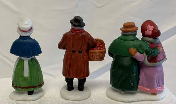 DICKENS VILLAGE SERIES Department 56 Fezziwig and Friends Set of 3 - DimpzBazaar.com