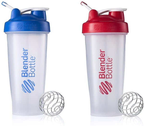 Blender Bottle BlenderBottle Classic Loop Top Shaker Bottle, 28-ounce, Set of 2 - Colors WILL Vary - DimpzBazaar.com