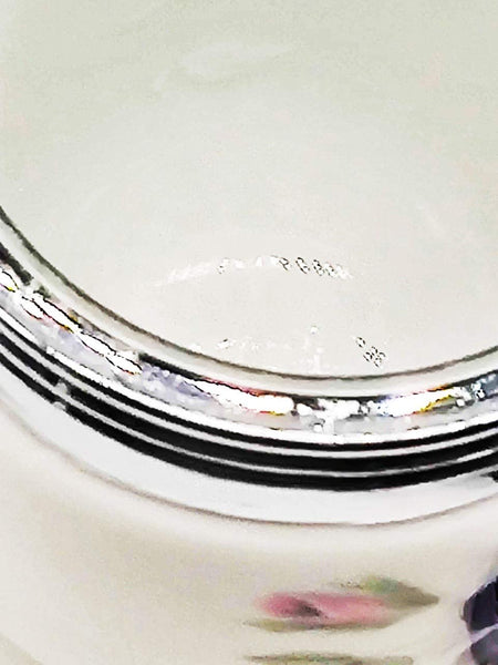 Royal Worcester Royal Worcester Double Egg King Size Coddler June Garland Pattern Lavender Pink Floral - DimpzBazaar.com