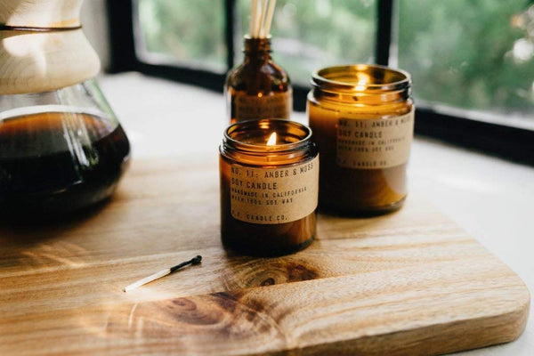 P.F. Candle Co. P.F. Candle Co. - No. 11: Amber & Moss Soy Candle - DimpzBazaar.com