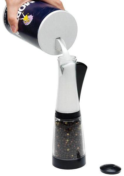 Chef'n Chef'n Bistro Combo Grinder (Black/Clear) - DimpzBazaar.com