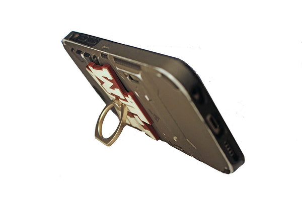 Spectrum Wine Specialties Texas A&M Cell Phone Stand Texas A&M University Licensed with hologram non-slip ring clasp grip and adjustable stand for all iPhone, Samsung, Android smart phones case accessories - DimpzBazaar.com