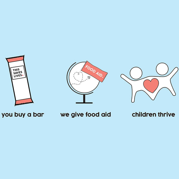 This Bar Saves Lives This Bar Saves Lives Chewy Granola Bars | Gluten Free Snacks Breakfast Bars, Kosher, Non GMO Snack Bar for Adults & Kids | 1.4 oz Bars - DimpzBazaar.com
