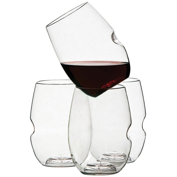 Govino GoVino Wine Glass Flexible Shatterproof Recyclable, Set of 8 - DimpzBazaar.com
