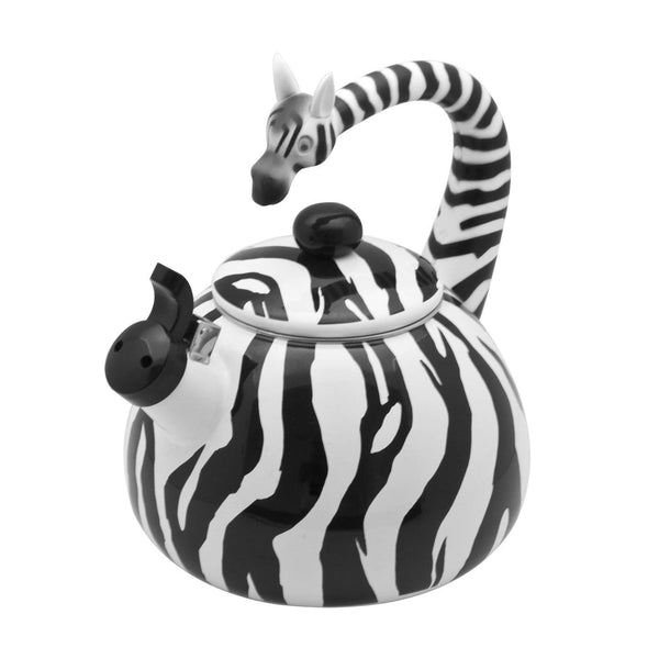 Supreme Housewares Gourmet Art Enamel-on-Steel Whistling Kettle - DimpzBazaar.com
