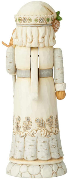 Enesco Enesco Jim Shore Heartwood Creek White Woodland Nutcracker Figurine, 10.63 Inch, Multicolor - DimpzBazaar.com