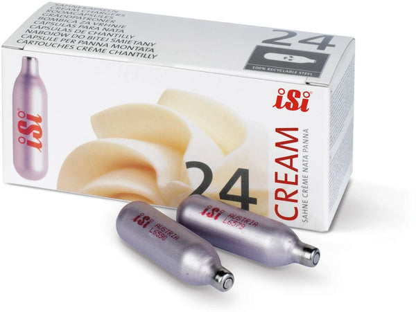 iSi North America iSi N2O Professional Purple Steel Cream Charger, Pack of 24 - DimpzBazaar.com