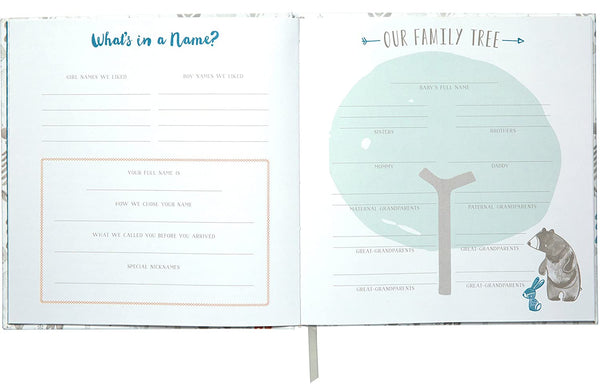 C.R. Gibson C.R. Gibson Little Man Perfect-Bound Memory Book for Newborn and Baby Boys, 9.5" x 10" - DimpzBazaar.com