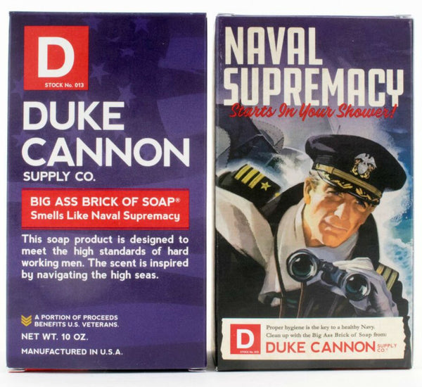 Duke Cannon Duke Cannon WWII Era Collection of Men's Big Brick of Soap: Accomplishment, Victory, Naval Supremacy, and Productivity - DimpzBazaar.com