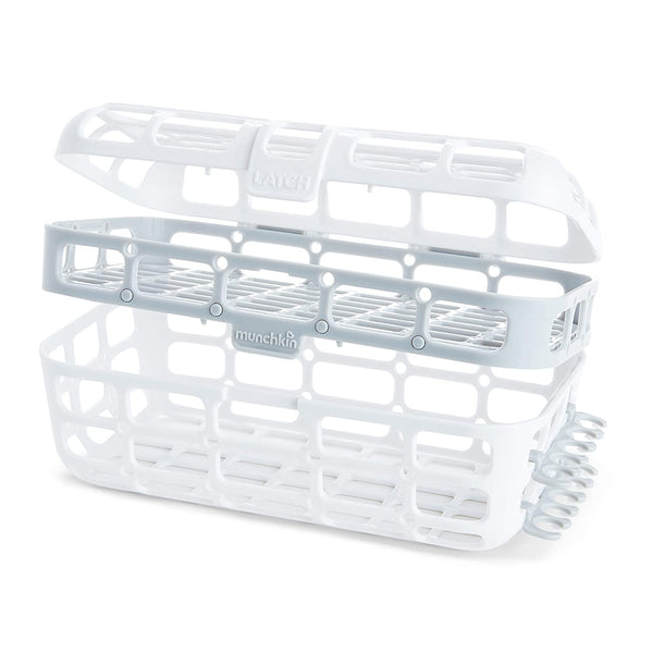 Munchkin Munchkin High Capacity Dishwasher Basket, 1 Pack, Grey - DimpzBazaar.com
