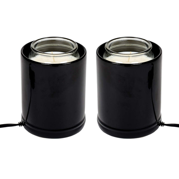 Elanze Designs Elanze Designs Solid Color Ceramic Stoneware Electric Jar Candle Warmer - DimpzBazaar.com