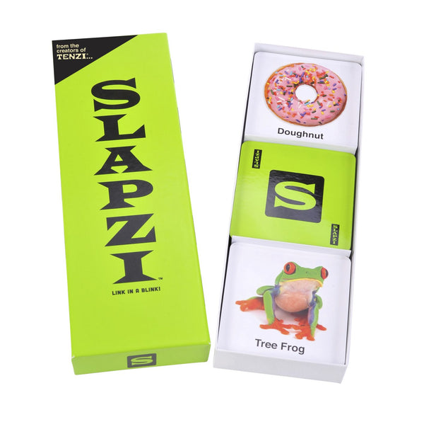 TENZI TENZI CG-102016 Slapzi Memory Card Party Game for All Ages - 2-10 Players, Green - DimpzBazaar.com