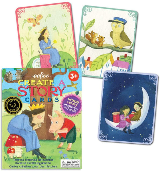 eeBoo eeBoo Create and Tell Me A Story Cards, Mystery in The Forest - DimpzBazaar.com