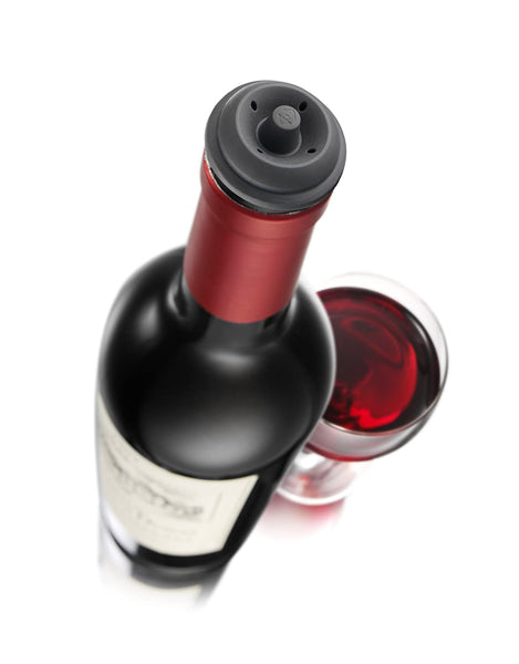 Vacu Vin Vacu Vin Wine Saver Vacuum Stoppers Set of 6 – Grey - DimpzBazaar.com