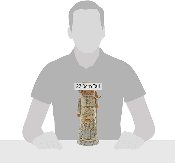 Enesco Enesco Jim Shore Heartwood Creek White Woodland Nutcracker Figurine, 10.63 Inch, Multicolor - DimpzBazaar.com