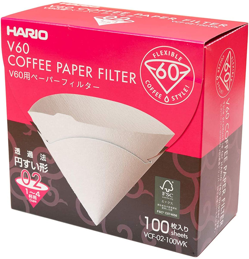Hario Hario V60 Paper Coffee Filters - DimpzBazaar.com