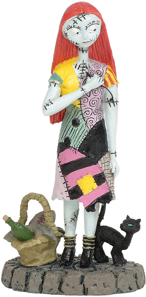 Department 56 Department 56 Disney The Nightmare Before Christmas Village Accessories Sally's Date Night Figurine, 3.5 Inch, Multicolor - DimpzBazaar.com