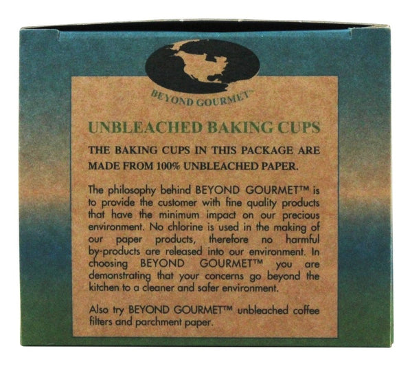 Beyond Gourmet Beyond Gourmet Unbleached Baking 2 1/2 inch-48 Cup(s), 48 CT, Count - DimpzBazaar.com
