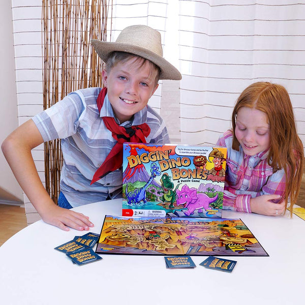 Continuum Games Continuum Games - Digging Dino Bones Board Game, Kids Aged 4 & Up - DimpzBazaar.com