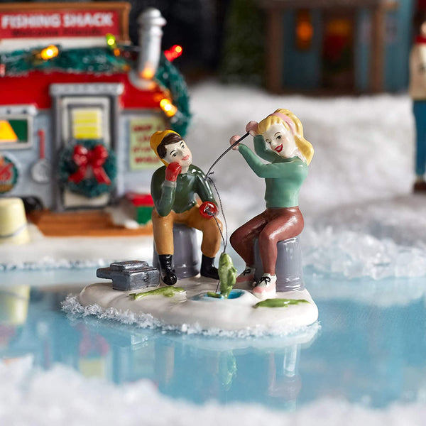 Department 56 Department 56 Original Snow Village Beginner's Luck Figurine - DimpzBazaar.com