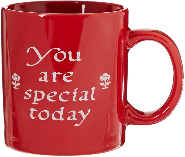 Waechtersbach Waechtersbach You are Special Today Plate and Mug Set, Red - DimpzBazaar.com