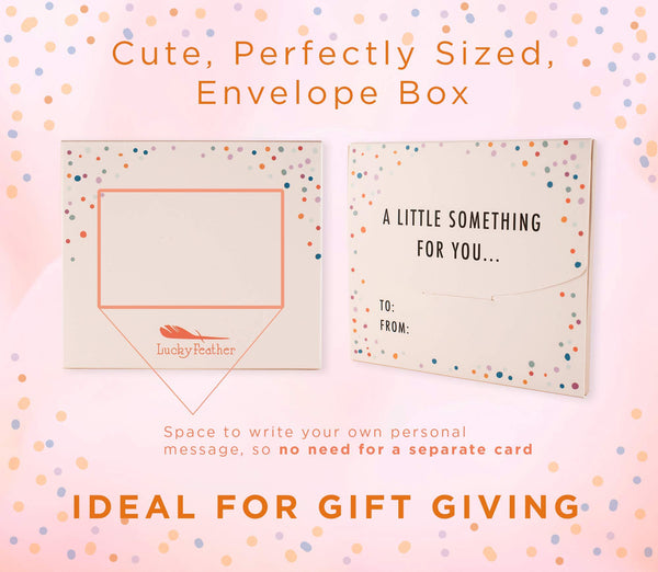 Lucky Feather Lucky Feather Gifts for 13 Year Old Girl; 13th Birthday Bracelet with 13 Dainty 14K Gold Dipped Beads on Adjustable Cord; Bat Mitzvah Gift - DimpzBazaar.com