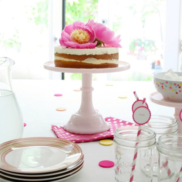 Mosser Glassware Mosser Glass 12" Milk Glass Cake Plate/stand - DimpzBazaar.com