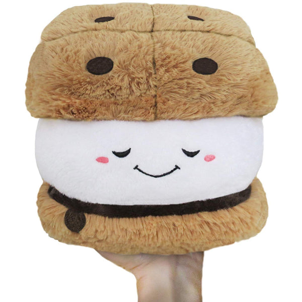 Squishable Squishable/ Mini Smore - 7" Plush, White/Brown - DimpzBazaar.com