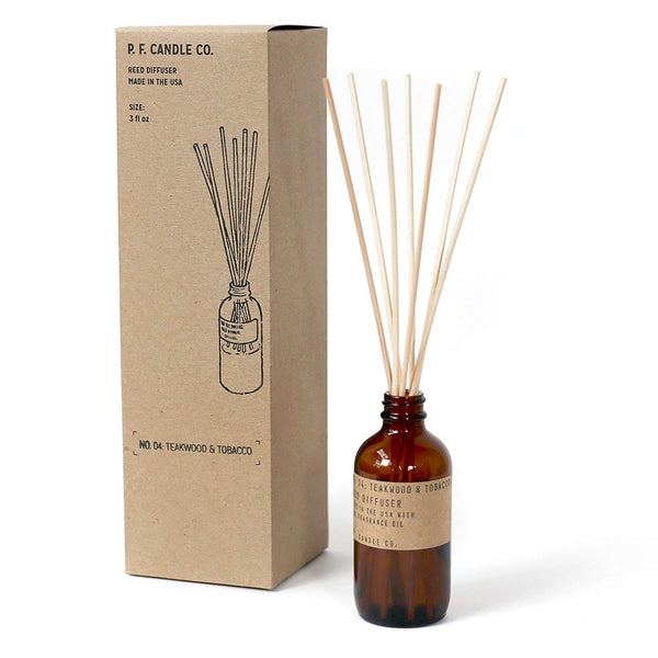 P.F. Candle Co. P.F. Candle Co. - No. 04: Teakwood & Tobacco Diffuser - DimpzBazaar.com