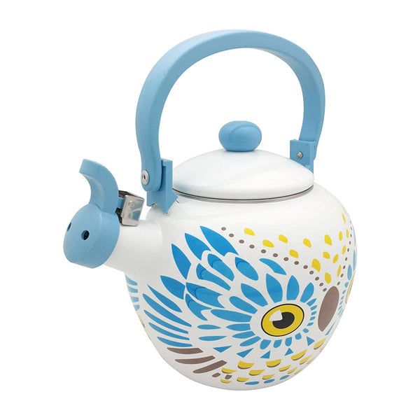 Supreme Housewares Gourmet Art Enamel-on-Steel Whistling Kettle - DimpzBazaar.com