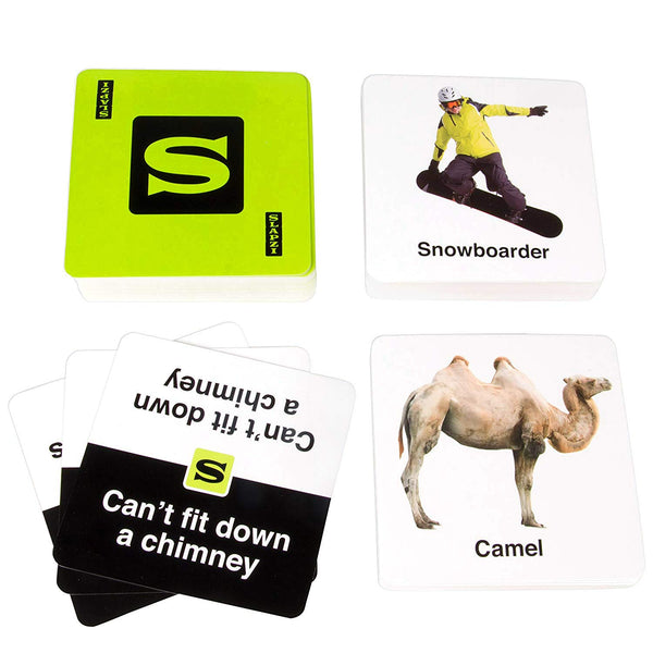 TENZI TENZI CG-102016 Slapzi Memory Card Party Game for All Ages - 2-10 Players, Green - DimpzBazaar.com