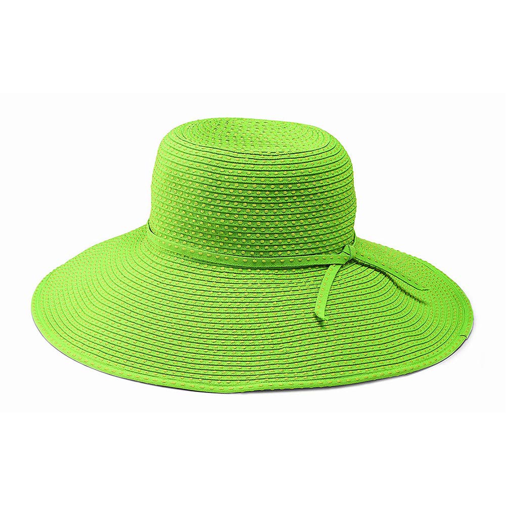 San Diego Hat Company San Diego Hat Company Women's Ribbon Braid Hat With Five-Inch Brim - DimpzBazaar.com
