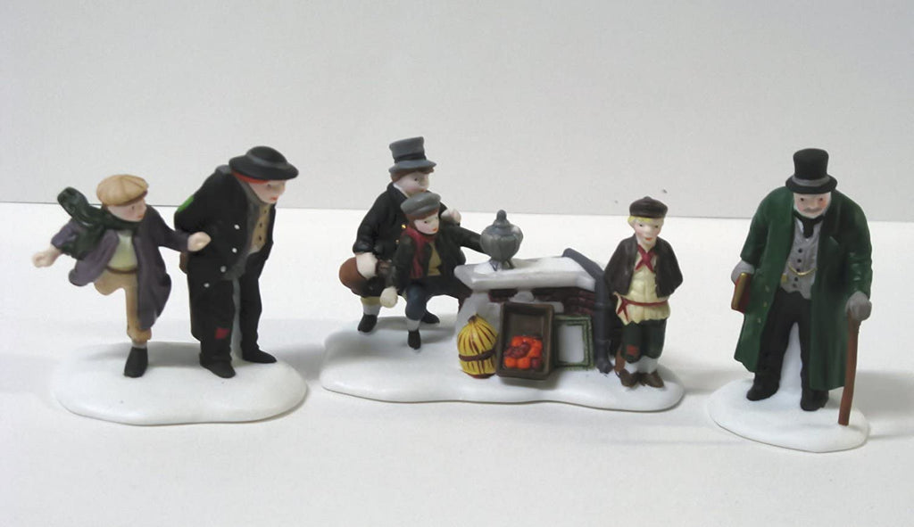 Dickens Village Department 56 "Oliver Twist" Set of 3 Porcelain Figurines - DimpzBazaar.com