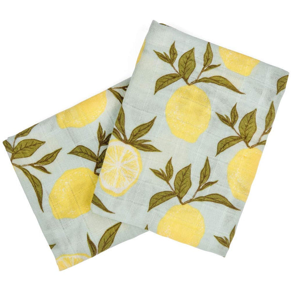 MilkBarn Milkbarn Organic Cotton Burp Cloths (2 pack) - DimpzBazaar.com