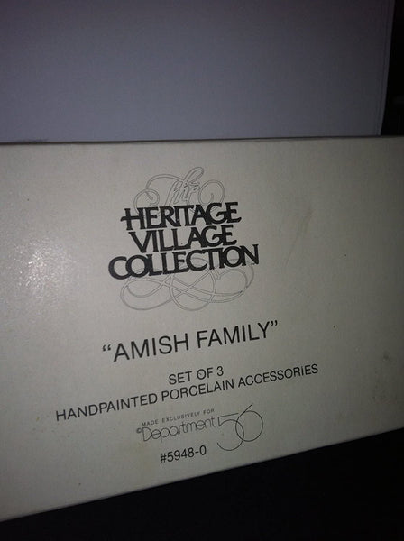 New England Village Department 56 Amish Family 59480 - DimpzBazaar.com