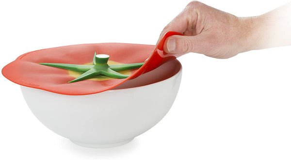 Charles Viancin Charles Viancin Silicone Lids - Microwave Safe BPA Free Mugs Pots Bowls Lids -Tomato - DimpzBazaar.com