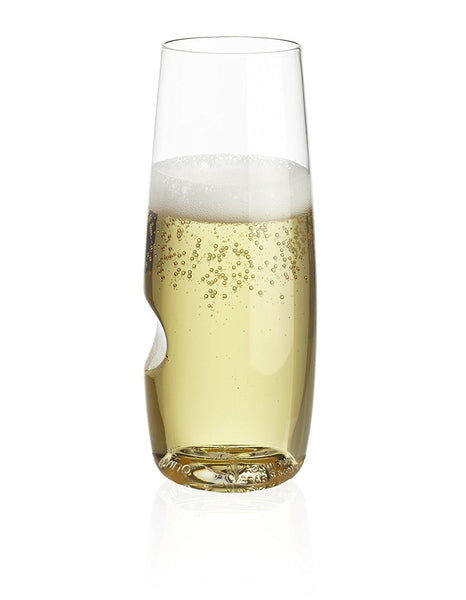 Govino The govino Dishwasher Safe Champagne Flutes Flexible Shatterproof Recyclable, 8-ounce, Set of 4 - DimpzBazaar.com