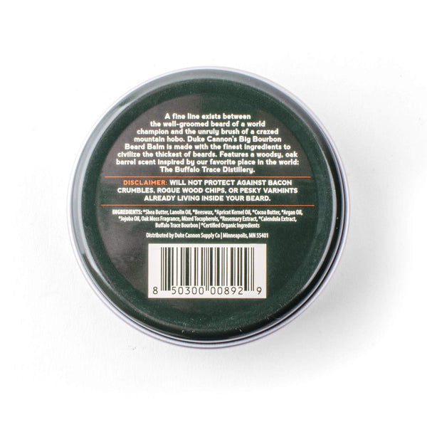 Duke Cannon Supply Co. Duke Cannon Supply Co. Big Bourbon Beard Balm, 1.6oz - Oak Barrel Scent / Made with Natural and Organic Ingredients - DimpzBazaar.com