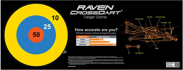 Westminster Westminster Raven Cross Dart Rifle - DimpzBazaar.com