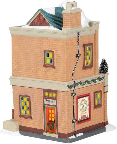 Department 56 Department 56 "Christmas in the City Model Railroad Shop Lit House, 7.87-inch High - DimpzBazaar.com