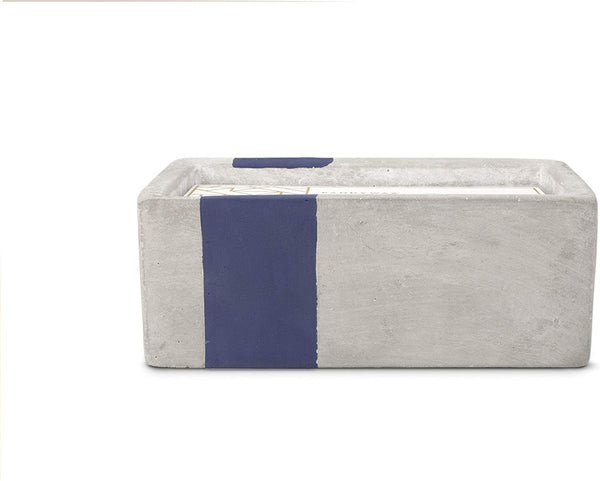 Paddywax Paddywax Urban Collection 8 oz Concrete Rectangle Soy Wax Candle - DimpzBazaar.com