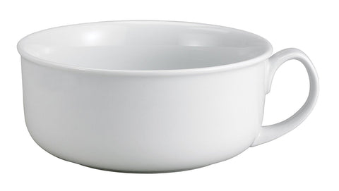 HIC Harold Import Co. HIC Oversized Soup and Cereal Mug, Fine Porcelain, White, 28-Ounces - DimpzBazaar.com